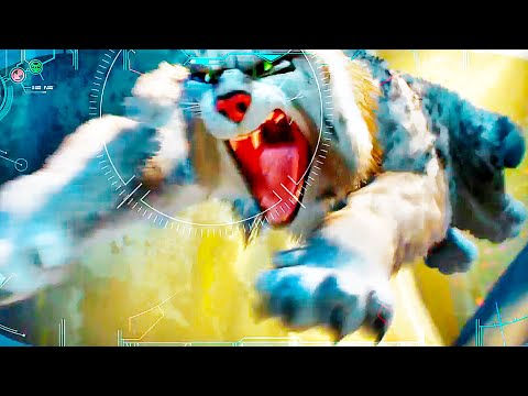 Roz Vs Animals Fight Scene | THE WILD ROBOT (2024) Movie CLIP HD