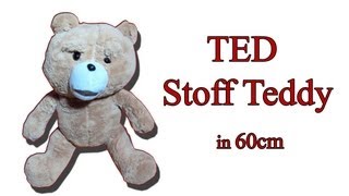 "TED Stoff Teddys" in 60cm -Vorstellung