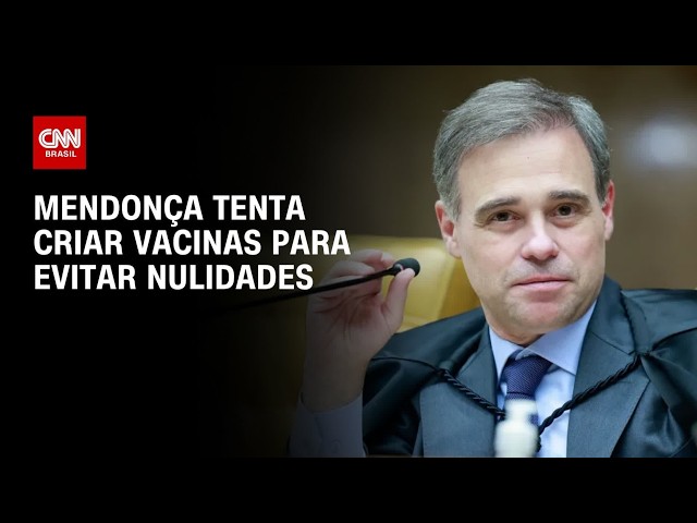 Caso Master: Mendonça refuta prisão para forçar delação em vacina contra nulidades | CNN 360°