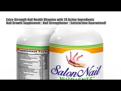Salon Nail Nutrients - Nail Growth & Strength Support Vitamins/Supplement