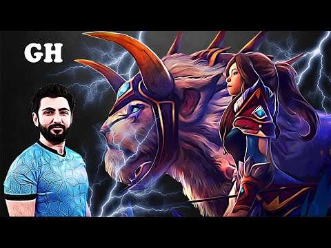 GH - Mirana Support Roam | Dota 2 7.27d Gameplay
