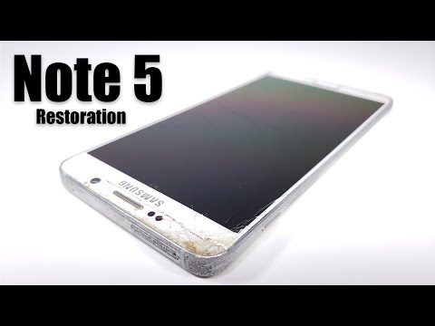 Samsung Galaxy Note 5 Full Restoration - Glass Only Screen Replacement