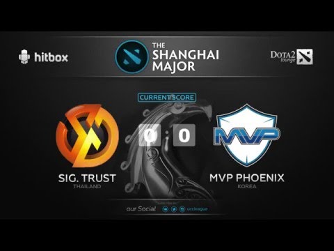 The Shanghai Major 2016 SEA Qualifier ||  Sign. Trust vs MVP. Phoenix || game 1 of  bo2 || by Улыбка