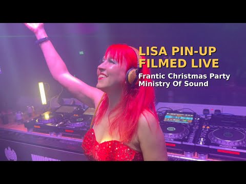 Lisa Pin-Up live! Filmed at Frantic Ministry Of Sound (OFFICIAL VID)