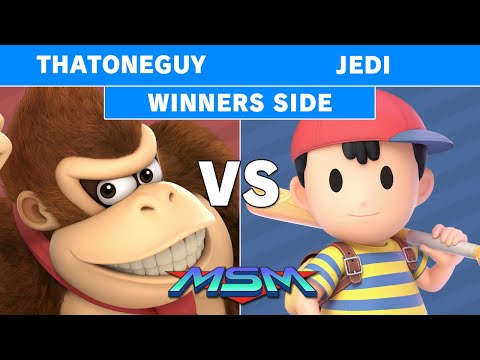 MSM 224 - S+ | ThatOneGuy (Donkey Kong, Snake) Vs MF | Jedi (Ness) Winners Pools - Smash Ultimate