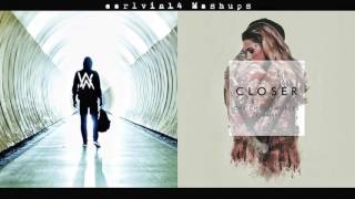 Download Mp3 Faded vs Closer Alan Walker The Chainsmokers Halsey earlvin14