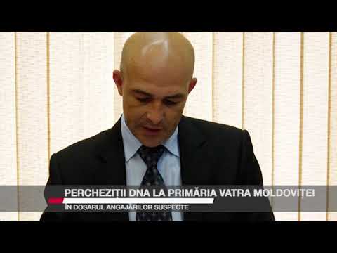PERCHEZIȚII DNA LA PRIMĂRIA VATRA MOLDOVIȚEI ÎN DOSARUL ANGAJĂRILOR SUSPECTE