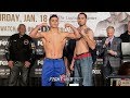 JOEY SPENCER VS. ERIK SPRING - FULL WEIGH IN & FACE OFF VIDEO