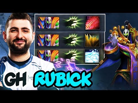 GH-GOD First Time EPIC Rubick Arcana on NEW 7.22 Patch - Dota 2 Gameplay