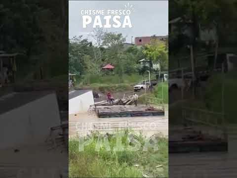 Un cruce terminó en desastre sobre el río en San Juan de Urabá.