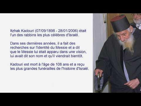 La note de rabbin Kadouri révèle le nom du Messie aux Israélites : Yeshua = Jésus
