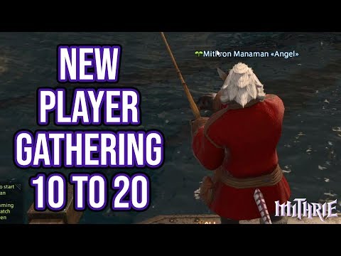 FFXIV 5.1 1404 New Player Gathering Level 10 to 20 (2019)