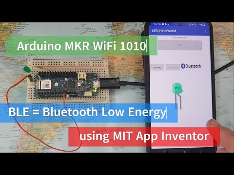 #023 Intro to Bluetooth BLE on Arduino MKR WiFi 1010