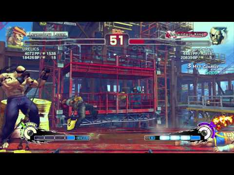 SSFIVAE~ Adon (URELICS) vs. Sagat (scrubydan) HD