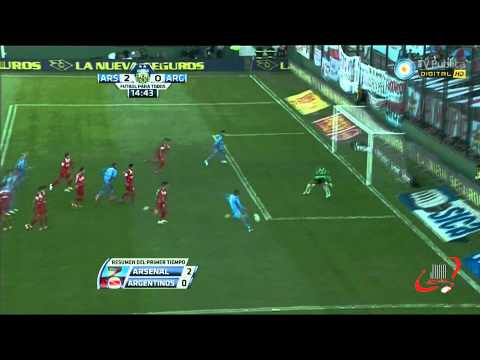 Gol en Contra de Juan Sabia (Arsenal 3 - Argentinos 1) Fecha 17 (1920 x 1080 FULL HD) (08-06-2012)
