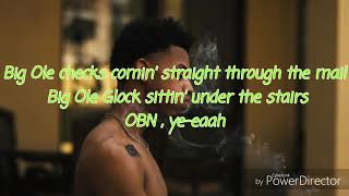 Obn Jay ft Jaydayoungan "Big Ole" Lyrics
