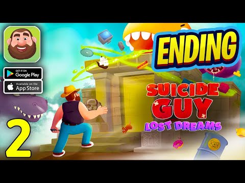 Suicide Guy: The Lost Dreams Gameplay Walkthrough Part 2 & Ending (iOS, Android) - Extra Levels