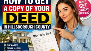 How to get a copy of your deed in Hillsborough County