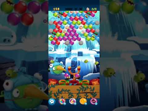 Angry Birds Pop Bubble Shooter level 418 3 STARS NO BOOSTERS #angrybirdspopbubbleshooter