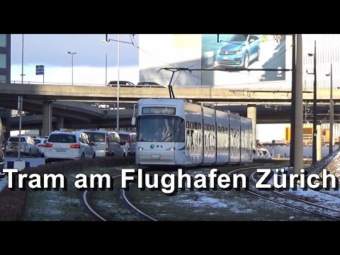 VBG Glattalbahn am Flughafen Zürich, Kanton Zürich, Schweiz