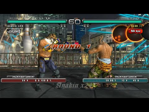 127_1 King vs Heihachi Ryona - Tekken 5 Dark Resurrection PS3 HD 2023 ( Ryona x24 )