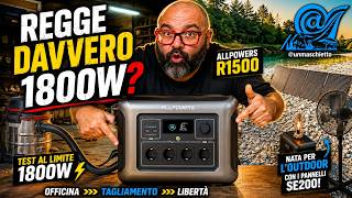 Proviamo la POWER STATION di AllPowers R1500 1800W 1152Wh !!!