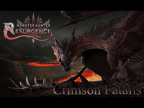 MHW Resurgence Crimson Fatalis (PC only MOD)