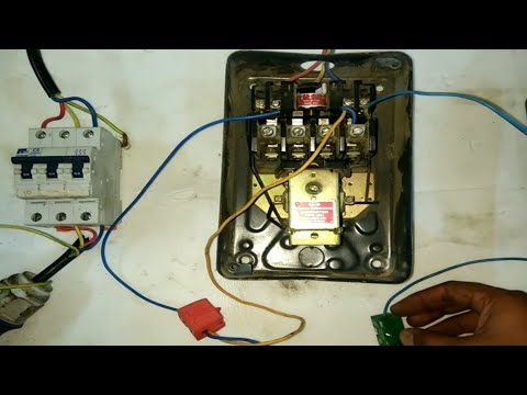 DOL Starter Remote Wiring Connection
