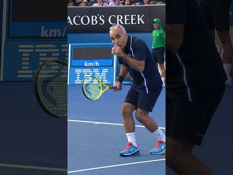 Mansour Bahrami has the ULTIMATE tennis hack 😂