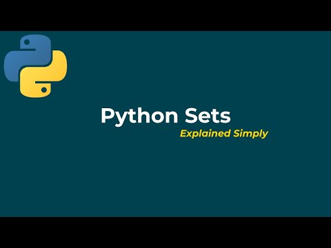 Sets In Python Explained Beginner To Advanced Tutorial