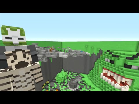 Minecraft Xbox - Hide and Seek - Toxic Sludge Monster