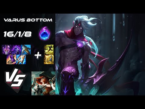 BOTTOM Varus vs Miss Fortune - EU Challenger Patch 25.S1.8