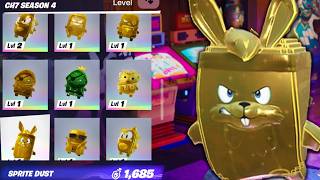 ALL FORTNITE GOLD SPRITES FARMED DURING POWER HOUR!