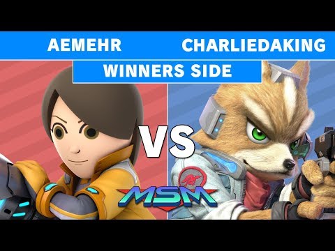 Smash Ultimate Tournament MSM 171 Aemehr (Mii Gunner) vs Charliedaking (Fox) - Winners Pools