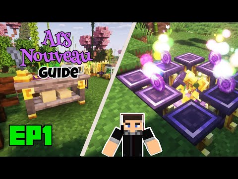 Get Started With Ars Nouveau Survival Guide | Valhelsia 5 | Minecraft 1.19.2 |  Ep 1