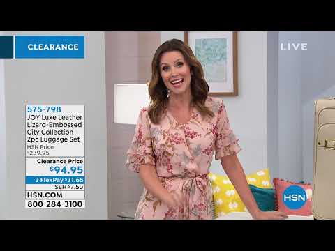 HSN | Joy & IMAN: Fashionably Functional Clearance 05.08.2019 - 06 AM