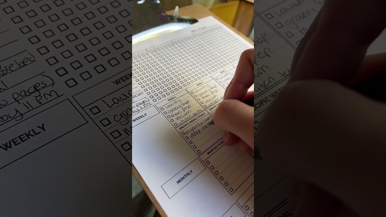 This printable version of the habit tracker is a game changer! 😉 🧠✨ #shorts