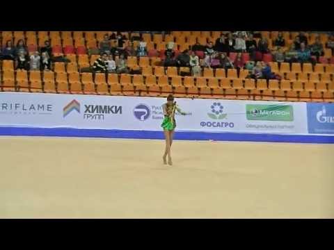 Veronica Polyakova (RUS)  clubs  Grand Prix Moscow 2013