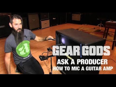 How To Mic A Guitar Amp With THE DILLINGER ESCAPE PLAN | ASK A PRODUCER