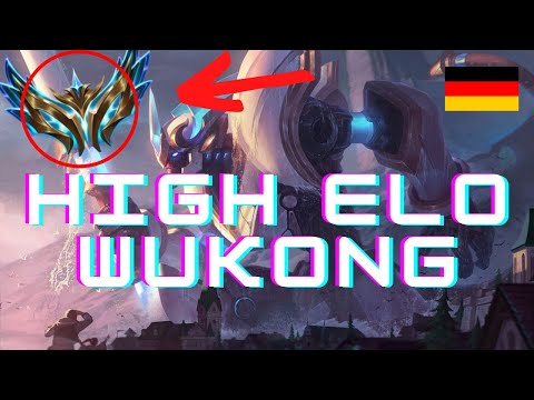 Wukung Jungle Guide german Challenger 🥇 High Elo Gameplay Analyse Tipps Runen 2022 Ranked League S12