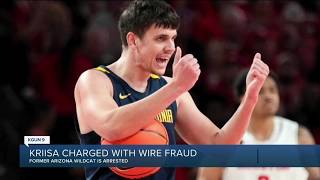 Former Arizona point guard Kerr Kriisa arrested on fraud charges