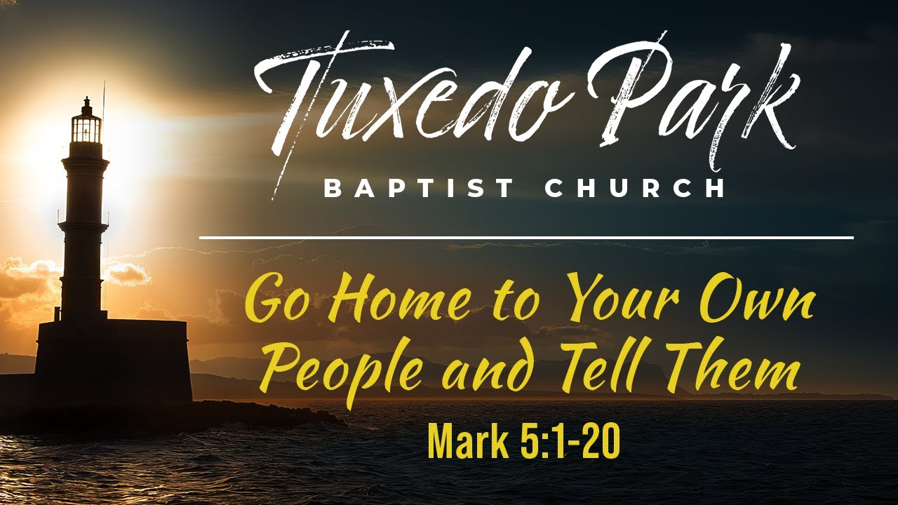 Go Home to Your Own People and Tell Them | Pastor Eddie Smith