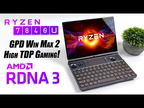Ryzen 7840U GPD Win Max 2 High TDP Testing, A FAST UMPC On The Edge Of A Hand-Held