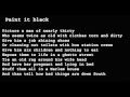 Paint it black   Gil Scott Heron