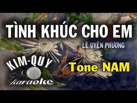 TÌNH KHÚC CHO EM - KARAOKE - Tone NAM ( C/Đô trưởng )