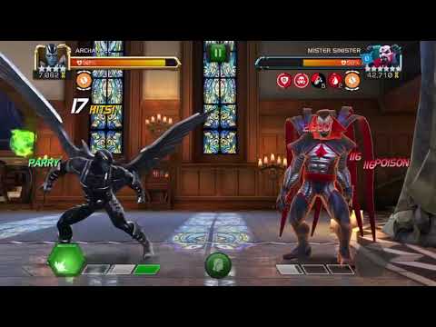 AA vs Mister Sinister Epic difficulty (Nick Fury Quest 2 MCOC)