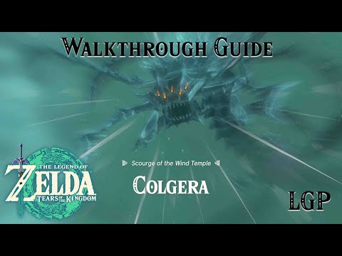 Tears Of The Kingdom | Colgera Boss - Wind Temple | Walkthrough Guide