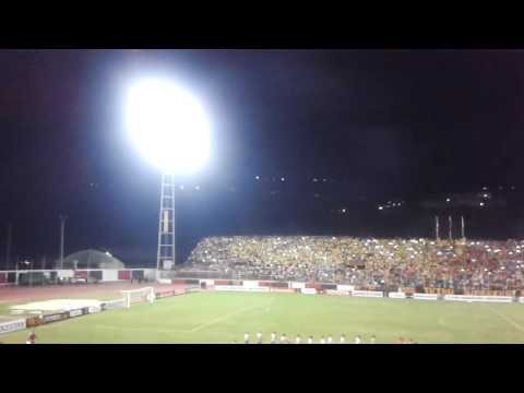 "Salida de Trujillanos ante River Plate" Barra: Tribu Guerrera • Club: Trujillanos