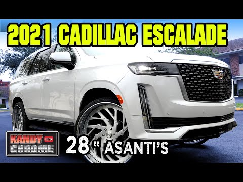 2021 Cadillac Escalade on 28 INCH ASANTI AF 864