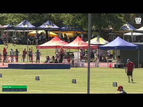 Girls U13 200m Hurdles Timed Final 3: 2023-24 State Track and Field Championships